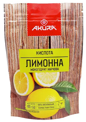 Лимонна кислота Akura 100 г